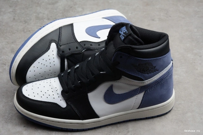 555088-115 “BLUE 1 JORDAN HIGH AIR RETRO OG MOON” 0720